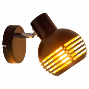 Shop Näve Applique Casco, à une lampe, noire