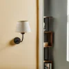 Hot TK Lighting Applique Chicago avec abat-jour en lin