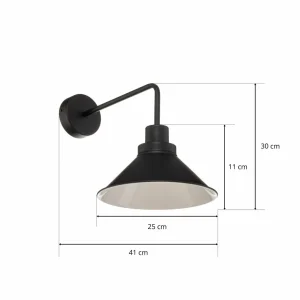Shop Nowodvorski Lighting Applique Craft I en métal en noir