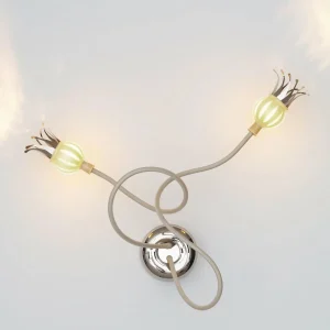 Clearance Serien Lighting Applique de designer Poppy avec des pétales