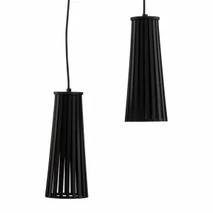 Shop Nowodvorski Lighting Applique Dover avec prise, noire, à deux lampes