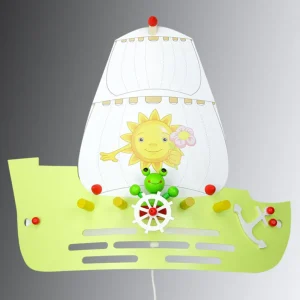 Best Elobra Applique Grenouille en forme de bateau à voile