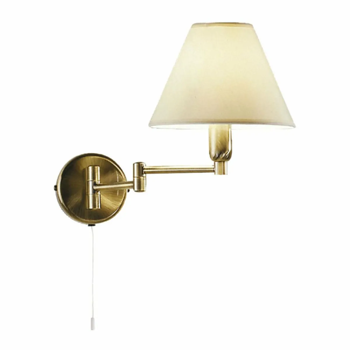 applique_hilton_abatjour_tissu_blc_laiton_ancien_0.webp Shop austrolux Applique Hilton abat-jour tissu blc, laiton ancien