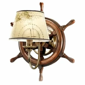 Online Cremasco Applique joliement façonnée Porto 1 lampe