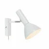 Clearance Markslöjd Applique Metro, blanche, avec câble et prise