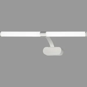 Sale Briloner Applique miroir LED 2131014 chromé mat, 4 000 K
