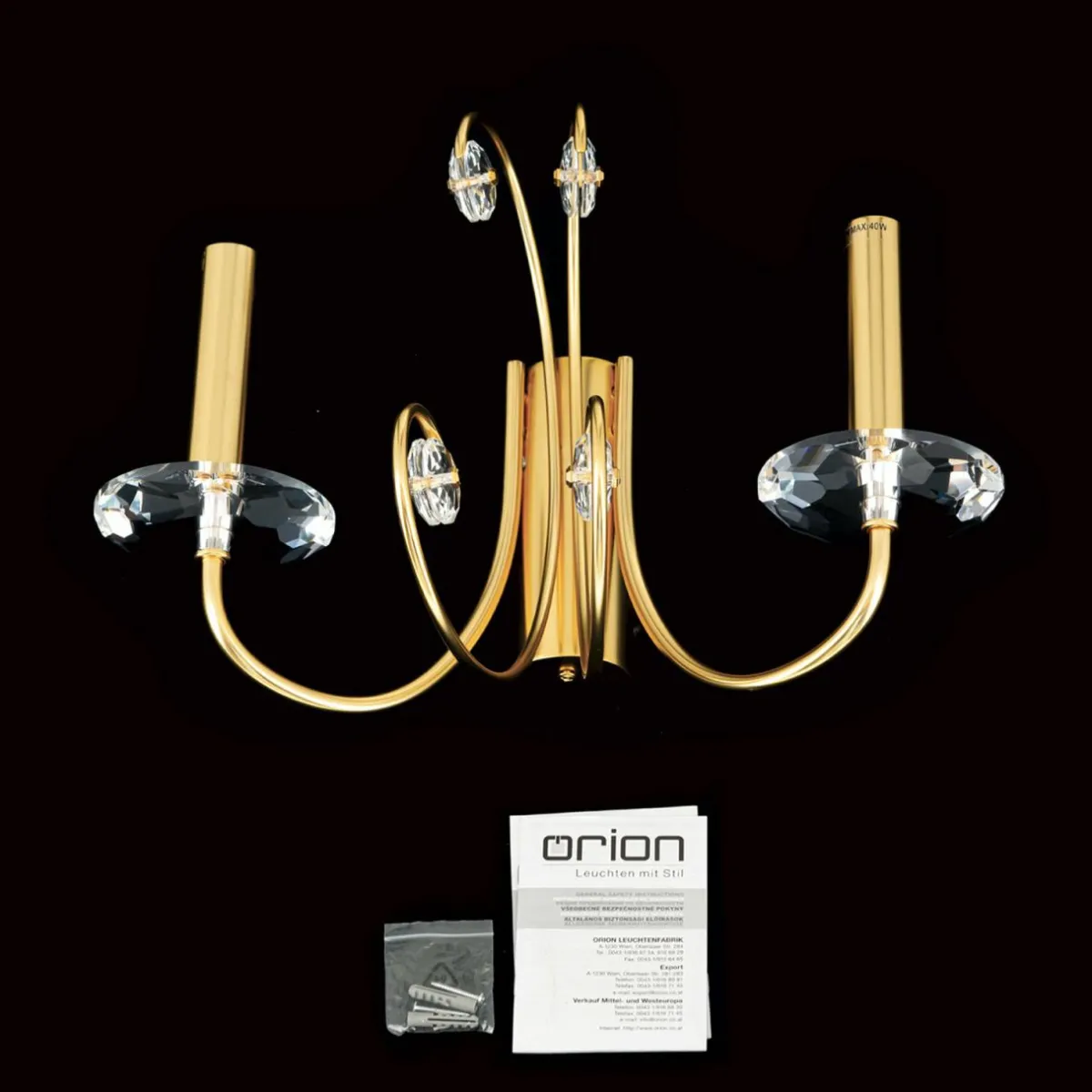 applique_murale_ariane_dor_largeur__cm_cristal_5.webp Fashion ORION Applique murale Ariane, doré, largeur 37,5 cm, cristal