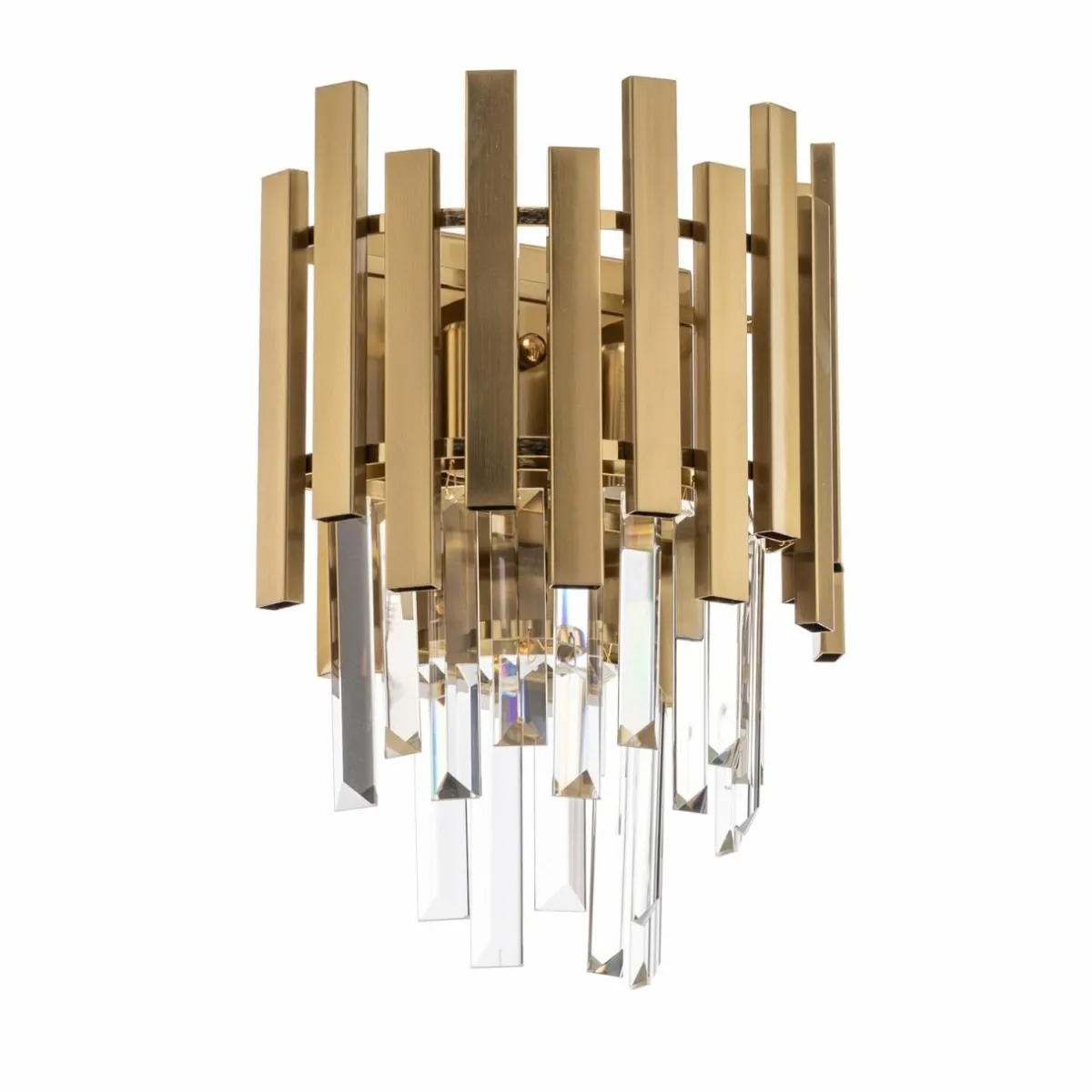 applique_murale_aspen_mtal_dor_cristaux_de_verre___cm_1.webp Outlet Eko-Light Applique murale Aspen, métal doré, cristaux de verre, Ø 25 cm