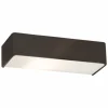 Clearance Argon Applique murale Atrato, anthracite, acier, largeur 35 cm, upd/down