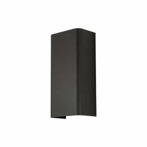 Hot Nowodvorski Lighting Applique murale Bergen, gris foncé, métal, hauteur 23 cm, GU10