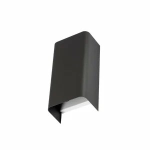 Hot Nowodvorski Lighting Applique murale Bergen, gris foncé, métal, hauteur 23 cm, GU10