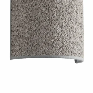 New Euluna Applique murale Boucle en tissu, grise