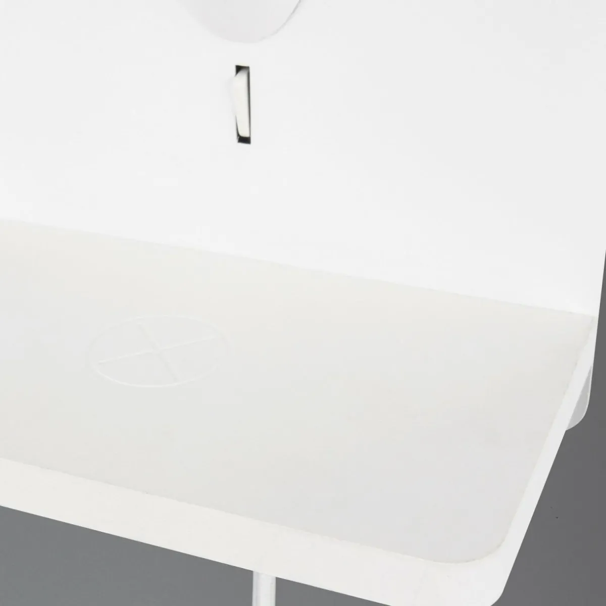 applique_murale_comfort_blanc_mat_mtal_fiche_e_2.webp Cheap Trio Lighting Applique murale Comfort, blanc mat, métal, fiche, E14