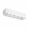 Sale TECNICO by Sforzin Applique murale Hermione, 35 cm de large, blanc, plâtre, G9