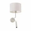 Fashion Nowodvorski Lighting Applique murale Hotel Plus avec liseuse, blanc