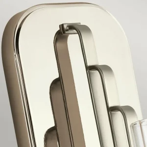 Shop Quintiesse Applique murale Kimrose, à 1 lampe, nickel poli