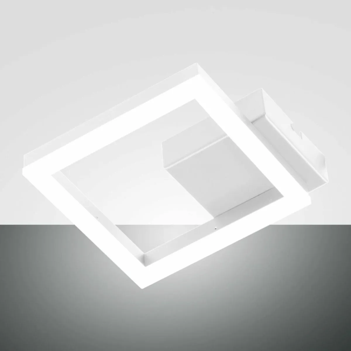 applique_murale_led_bard_blanc__x__cm_mtal_intensit_variable_0.webp Clearance Fabas Luce Applique murale LED Bard, blanc, 17 x 17 cm, métal, intensité variable