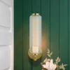 Shop Searchlight Applique murale LED Mod, couleur laiton, intensité variable sur 3 niveaux, acier