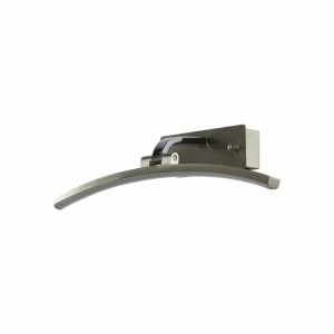 Flash Sale Searchlight Applique murale LED Santorini, largeur 40 cm, chromée, inclinable