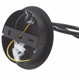 Sale Lindby Applique murale Elira, noir, métal, Ø 10 cm, E27