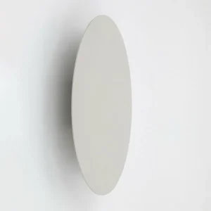 Outlet TK Lighting Applique murale Luna, beige, lumière indirecte, Ø 30 cm, acier