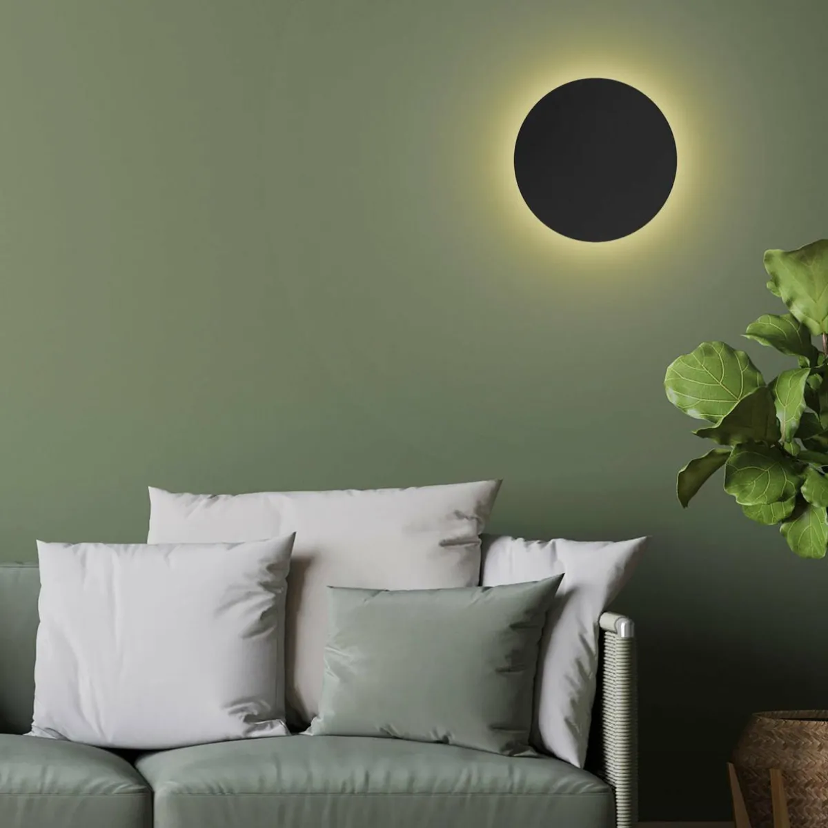 applique_murale_lunia_new_noir___cm_0.webp Discount TK Lighting Applique murale Lunia New, noir, Ø 30 cm