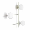 Cheap miloox by Sforzin Applique murale Mikado, cipria/blanc, à 3 lampes, verre, métal