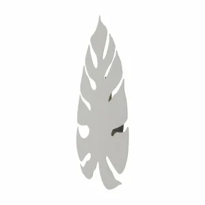 Hot TK Lighting Applique murale Monstera, forme de feuille, 3 x G9, acier, beige