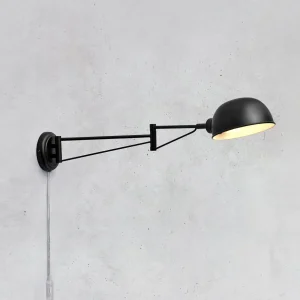 Outlet Markslöjd Applique murale Portland, réglable en 2 positions, noir