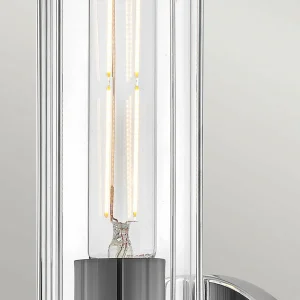 Shop HINKLEY Applique murale pour salle de bain Masthead, chrome, à 1 lampe, hauteur 35 cm,