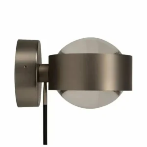 Shop Top Light Applique murale Puk Wall Mini Plus, chrome, verre, orientable