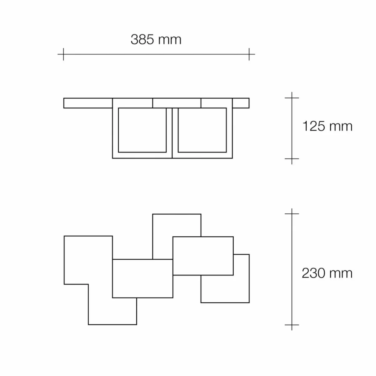 applique_murale_side__cm_de_large_blanc_pltre_gx_1-1.webp New TECNICO by Sforzin Applique murale Side, 38,5 cm de large, blanc, plâtre, GX53