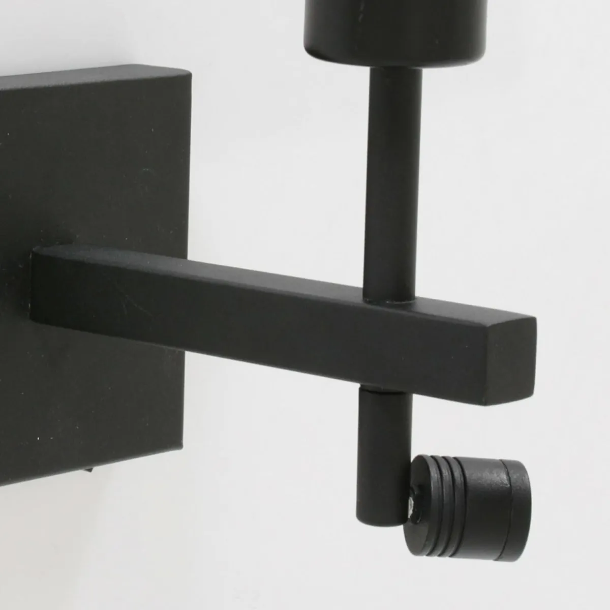 applique_murale_stang_liseuse_led_tressage_noirnaturel_2.webp Online Steinhauer Applique murale Stang, liseuse LED, tressage noir/naturel