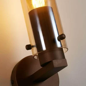 Cheap Searchlight Applique murale Sweden II, à 1 lampe, acier, verre, E27
