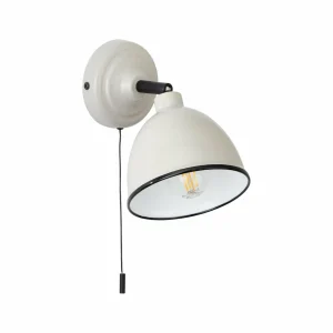 Shop Brilliant Applique murale Telio, gris/taupe, largeur 12,5 cm, métal