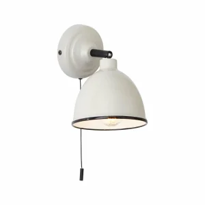 Shop Brilliant Applique murale Telio, gris/taupe, largeur 12,5 cm, métal