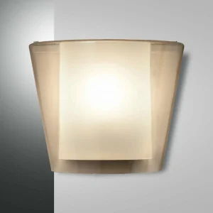 Fashion Fabas Luce Applique murale Viki, ambre, verre, acrylique