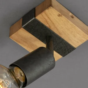 New Briloner Applique murale Wood Basic, à 1 lampe
