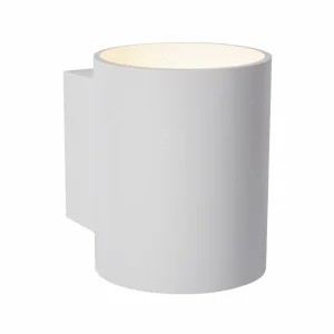 Flash Sale Lucide Applique murale Xera, blanc, Ø 8 cm, up/downlight, aluminium