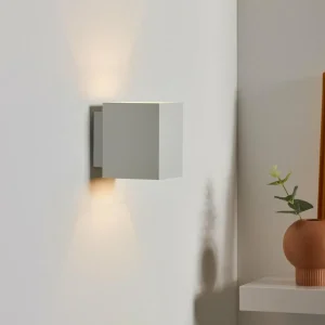 Best Lucide Applique murale Xera, blanc, 10 cm, up/downlight, aluminium