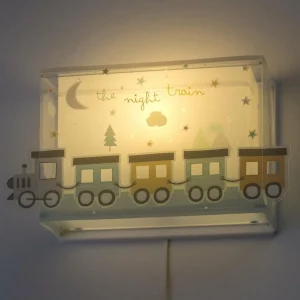 Sale Dalber Applique pour enfants The Night Train avec prise