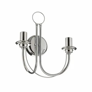 Best Sale Domiluce Applique Retro, à 2 lampes, chromée