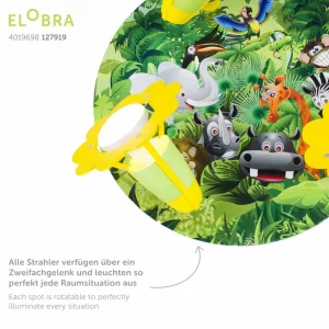 New Elobra Applique ronde état sauvage