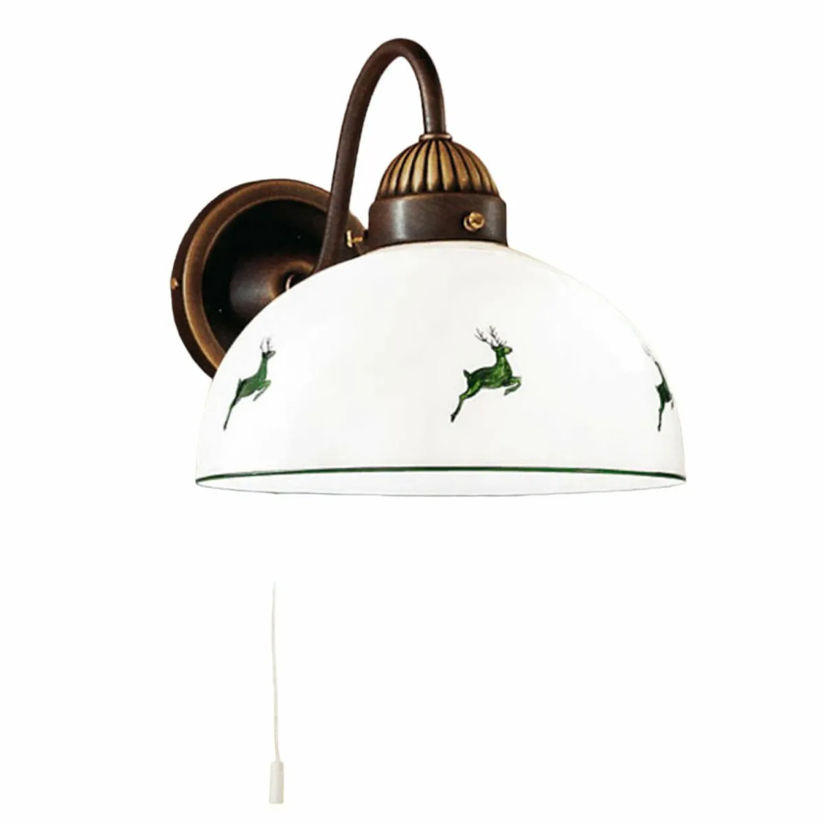 applique_rustique_nonna_vert_avec_motifs_de_cerfs_0.webp Flash Sale austrolux Applique rustique NONNA vert avec motifs de cerfs