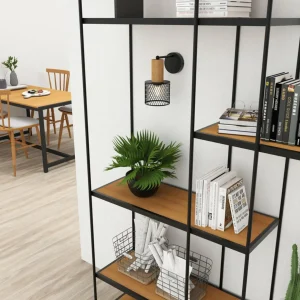 Discount Eko-Light Applique Sobresa avec abat-jour grille