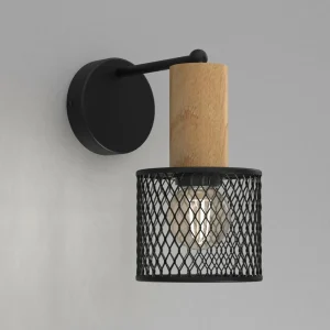 Discount Eko-Light Applique Sobresa avec abat-jour grille