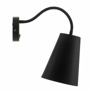 Fashion TK Lighting Applique Wire, noire/dorée