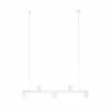 Store Arcchio Brinja suspension blanche 5 lampes longue
