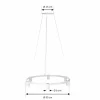 Flash Sale Arcchio Brinja suspension blanche 6 lampes ronde