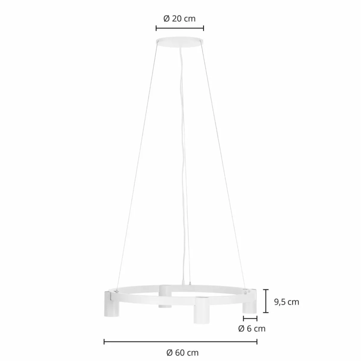 arcchio_brinja_suspension_blanche__lampes_ronde_1.webp Best Arcchio Brinja suspension blanche 4 lampes ronde